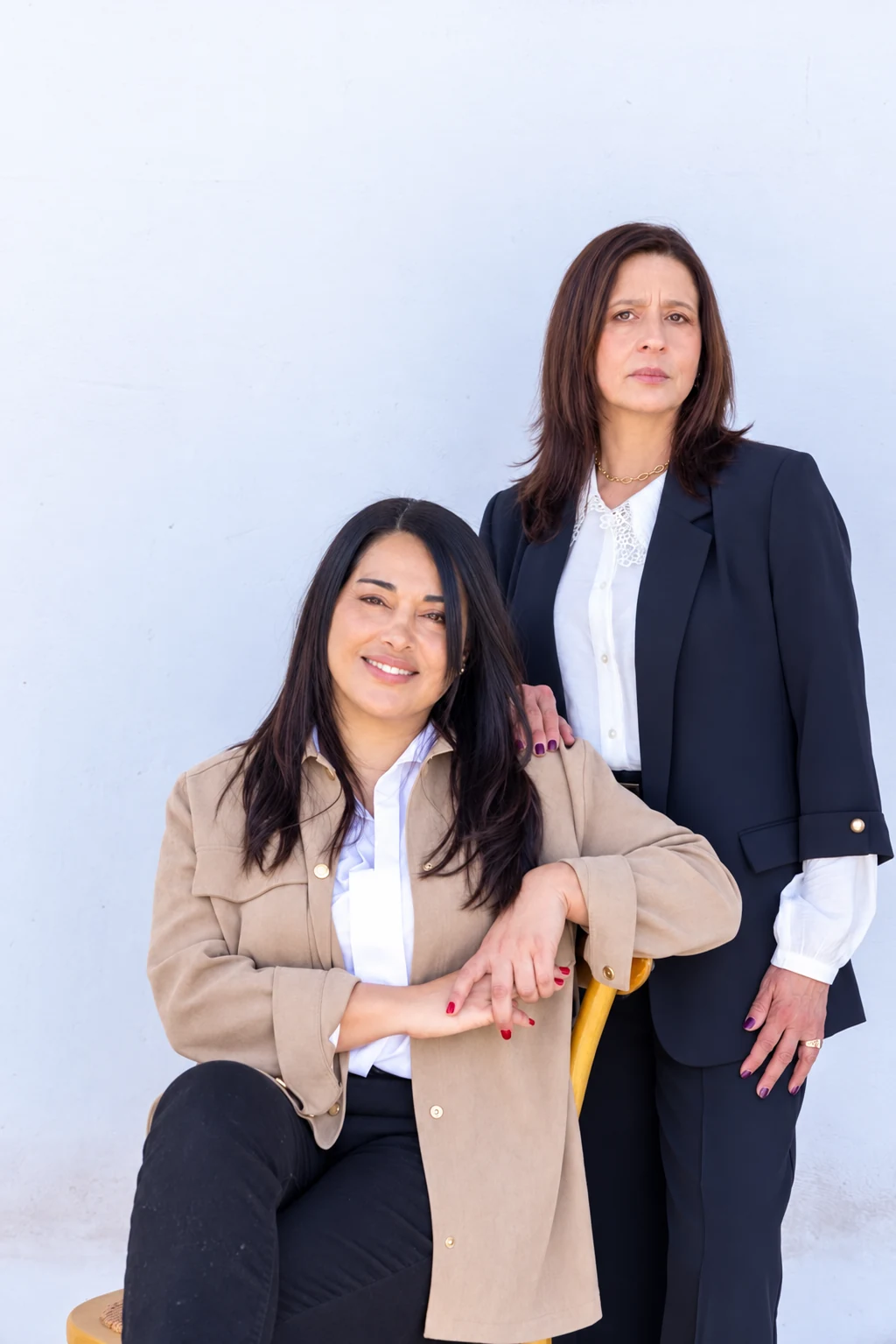 Gabriela Carrasco y Kerly Ceverino Aguilar, equipo de Integrall